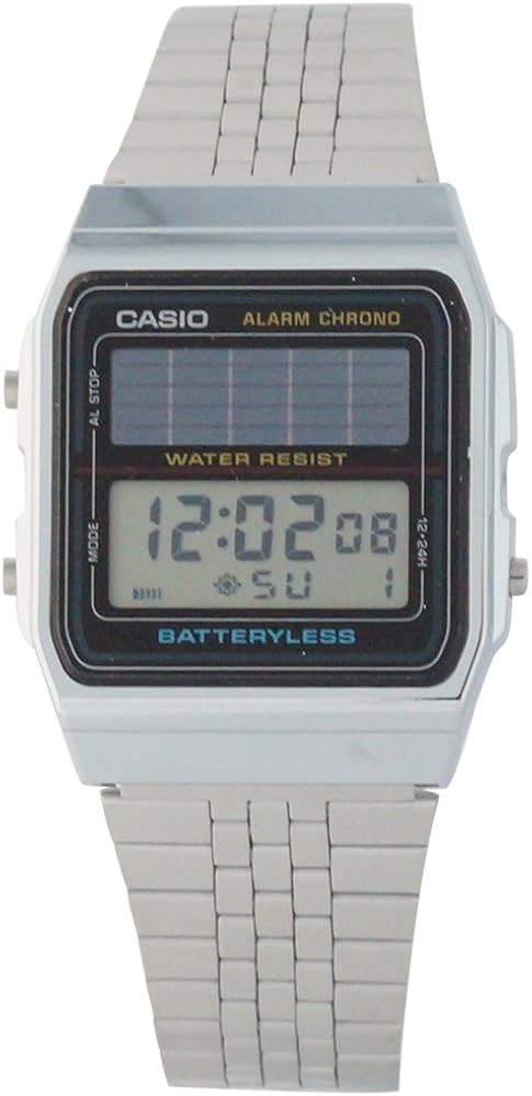 solar alarm watch