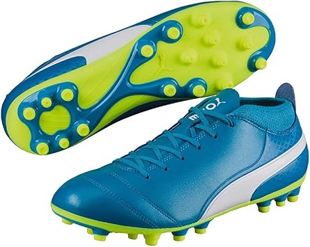 Amazon Co Jp Puma プーマ サッカースパイクシューズ プーマワン 17 4 Hg 03アトミックブルー 28 5 スポーツ アウトドア