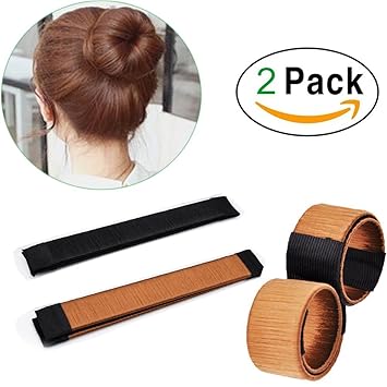 Buy Zdu 2 Pcs Hair Styling Disk Donut Bun Maker Former Foam French