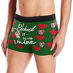 Personalized Boxer, Custom Funny Face Underwear