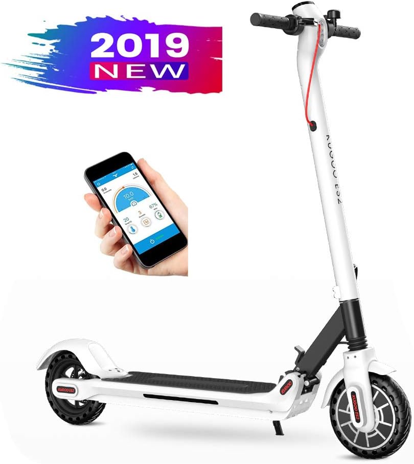 DaceStar Electric Scooter ES2, 8.5 Inches Tires, 350W Motors with USB Charge Port, 25 KPH E-Scooter, Portable and Adjustable Design, Max Load 265lbs Commuting Motorized Scooter for Adults & Teenager