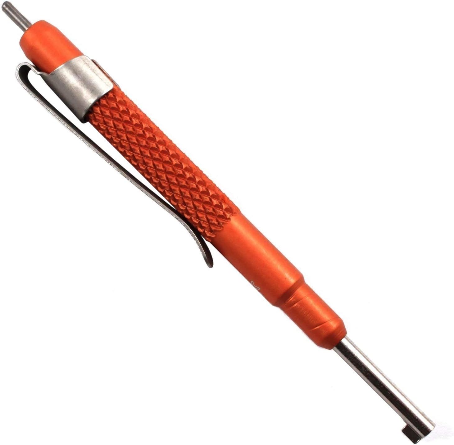Zak Tool ZT13 Universal Pen Style Handcuff Key Law Enforcement Pocket Clip Orange