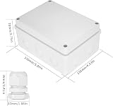 IP65 Waterproof Junction Box Outdoor Electrical Enclosure ABS Dustproof Project view 2