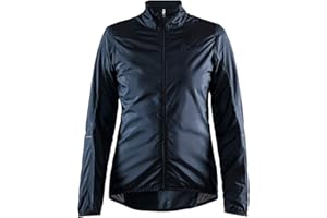 Craft Sportswear Women's Essence Light Wind Jacket, Windproof & Waterproof Cycling Bike Jacket