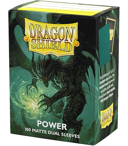 サプライ・アクセサリ・グッズ Dragon Shield 100 Outer Sleeves Black Dragon Shield Outer Sleeves – Matte Black 100 CT – Card