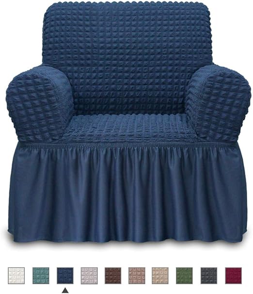 Amazon Com Niceec Armchair Slipcover Blue Armchair Covers 1 Piece