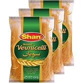 Shan - Roasted Vermicelli, 5.29 oz (150g), Traditional Taste, Easy to Cook, Vegetarian (Pack of 3)