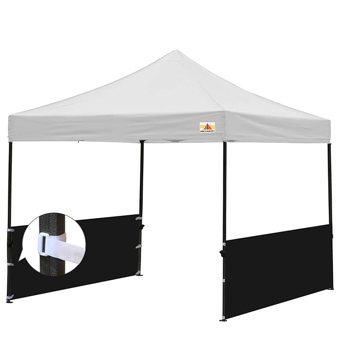Buy ABCCANOPY Half Walls for Pop Up Canopy Tent, 2 Packs, Black Online