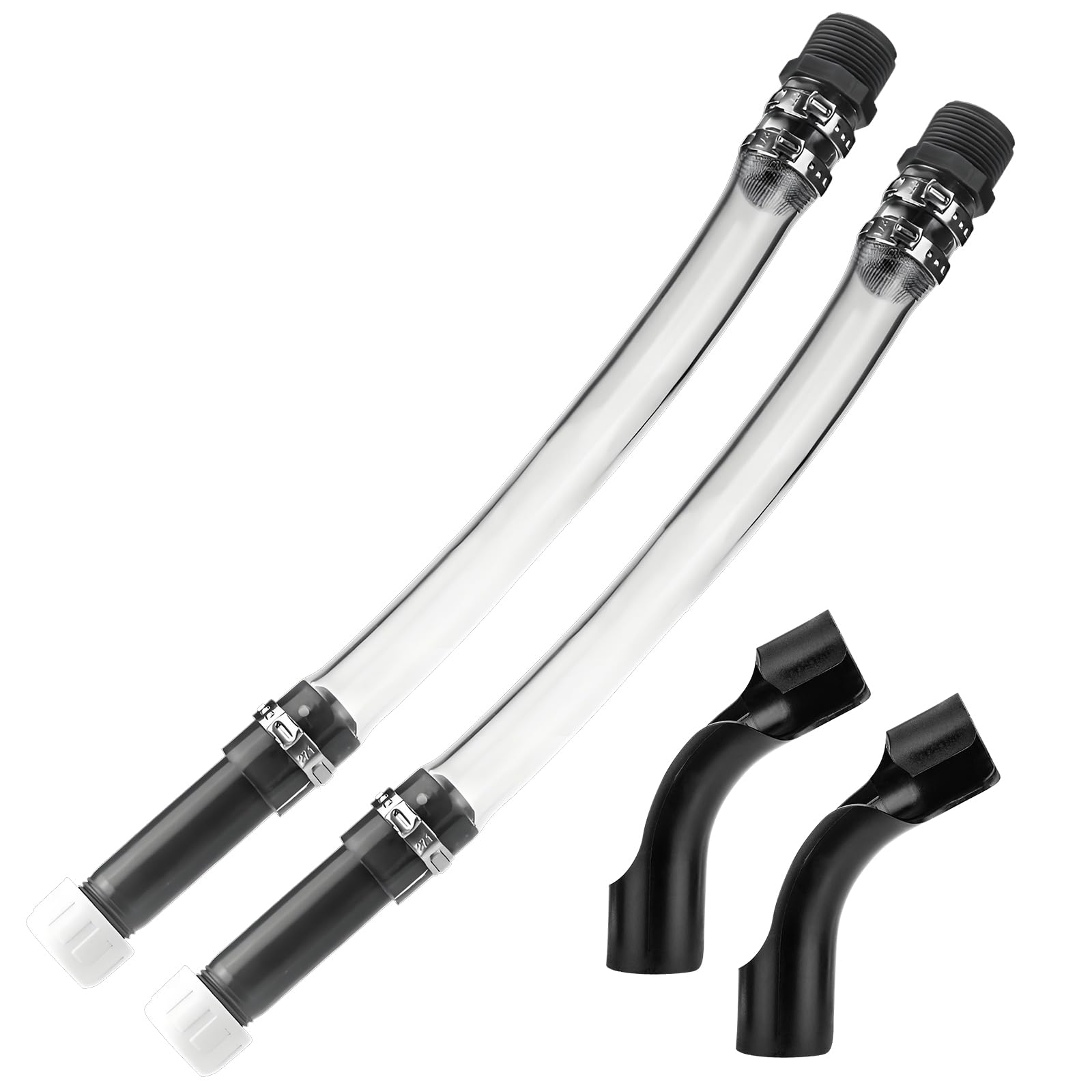 Photo 1 of VP Fuel Jug Hose, 2-Pack Gas Tank Nozzle compatible with LC2 Jugs Gas Can, 3/5/5.5 Gallon Jugs Vp Jugs Hose with VP Fuel Bender