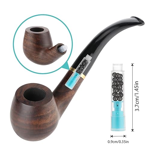tobacco pipe filter Scotte Pipe Filters Nanocrystalline 9mm Pipe Filter Newest 100 pcs  Professional Filter Element for Smoking Pipe in Saudi Arabia