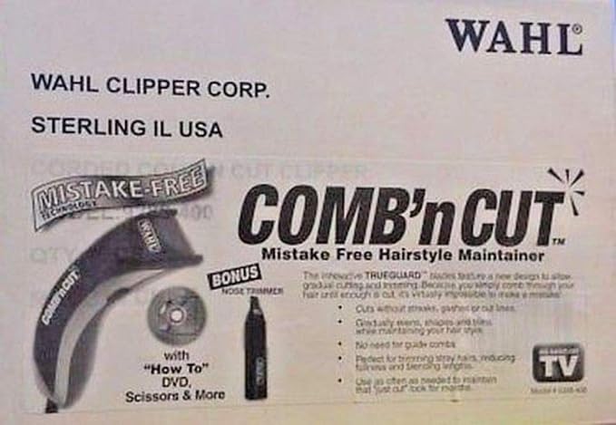 wahl comb and cut