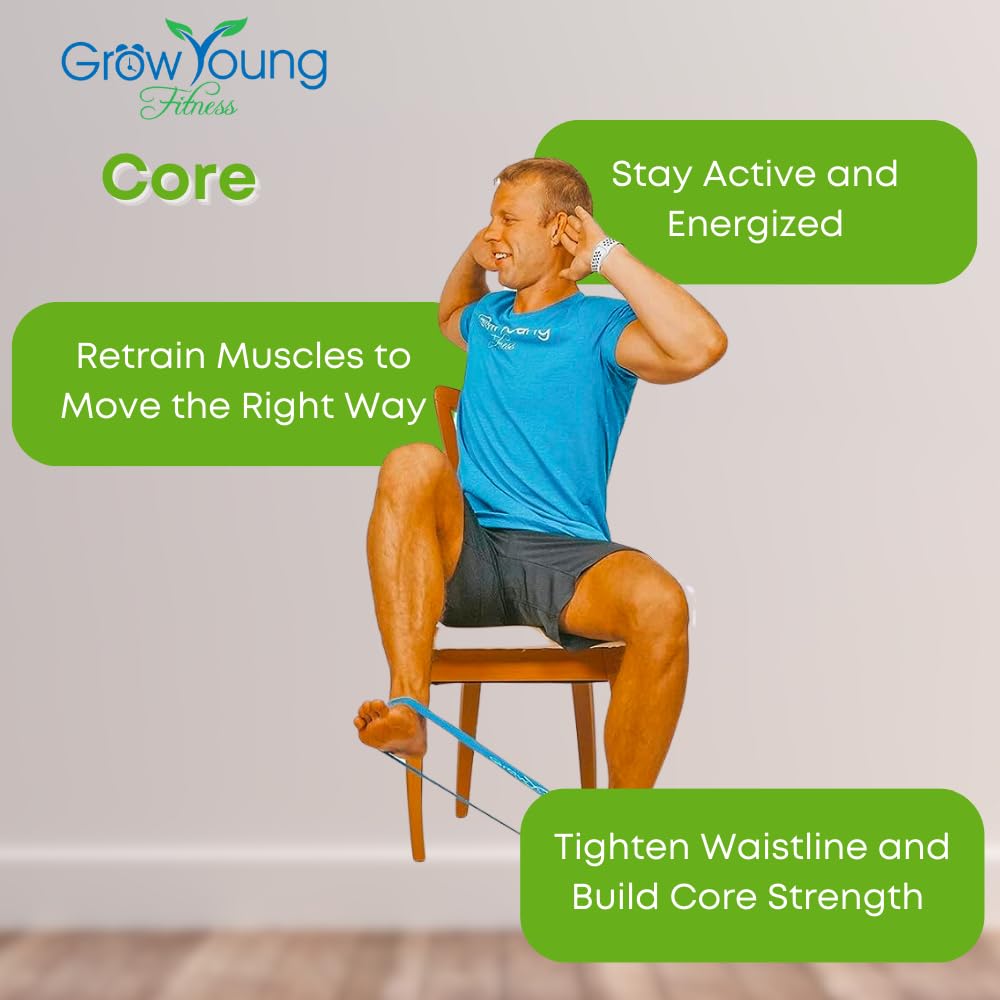 Grow Young Fitness Chapter One Exercise DVDs for Seniors - Low Impact Workouts from Home - Simple, Safe, Effective Workout DVD for Elderly