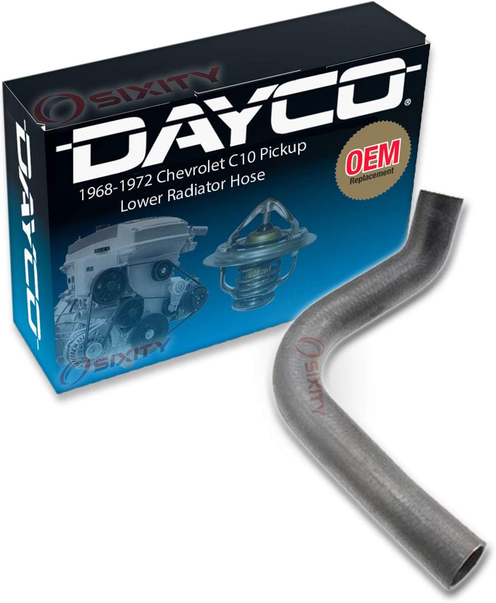 Dayco Lower Radiator Coolant Hose for 19681972 Chevrolet