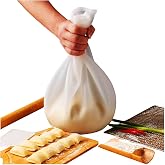 2-Pack Cooking Tool for Dough Preservation and Preparation, Multifunctional Pastry Pizza Cornbread Flour Mixing Bag, Silicone Dough Kneading Bag