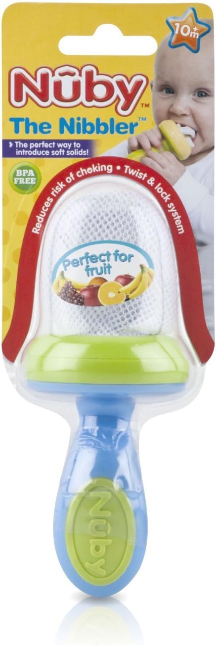 nuby fruit teether