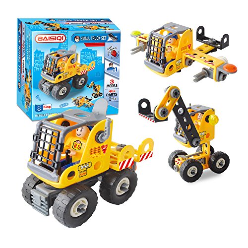 MSOO Fashion Kids Child Baby Disassembly Assembly Cartoon Truck Car Toy