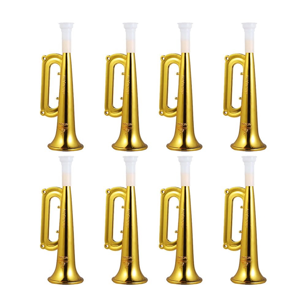 18pcs Plastic Trumpet Noise Maker Kids Megaphone Trumpet Horn Wind Instrument for Kids Toddlers Birthday Party Favor