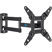 Pipishell Full Motion TV Wall Mount for 13-43 Inch LED LCD Flat Curved Screen TVs & Monitors, Max VESA 200x200mm up to 44lbs,