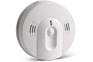 Kidde KN-COSM-BA Battery-Operated Combination Smoke/Carbon Monoxide Alarm with Voice Warning