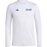 adidas Men's San Jose Earthquakes Pre-Game Long Sleeve T-Shirt