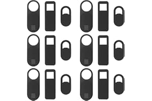 ECSiNG 18PCS Webcam Camera Cover Slider Webcam Cover Blocker for Laptop Camera Phone Tablet Desktop Computer Smart Phone Slid