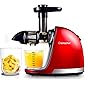 Juicer Machines, AMZCHEF Professional Cold Press Juicer Extractor Machine,Quiet Motor, Slow Masticating Juicer with…