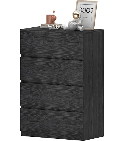 hostack modern 3 drawer dresser Amazon.com: HOSTACK Modern 3 Drawer Dresser, Wood Chest of Drawers with  Storage, Tall Nightstand with Cut-Out Handles, Side End Table, Accent  Storage Cabinet for Living Room, Entryway, White : Home & Kitchen