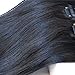 ALi Queen 6A Grade 18 inch Off Black Clip In Brazilian Virgin Human Hair 7pcs/set, Straight Hair Extension(1B#)
