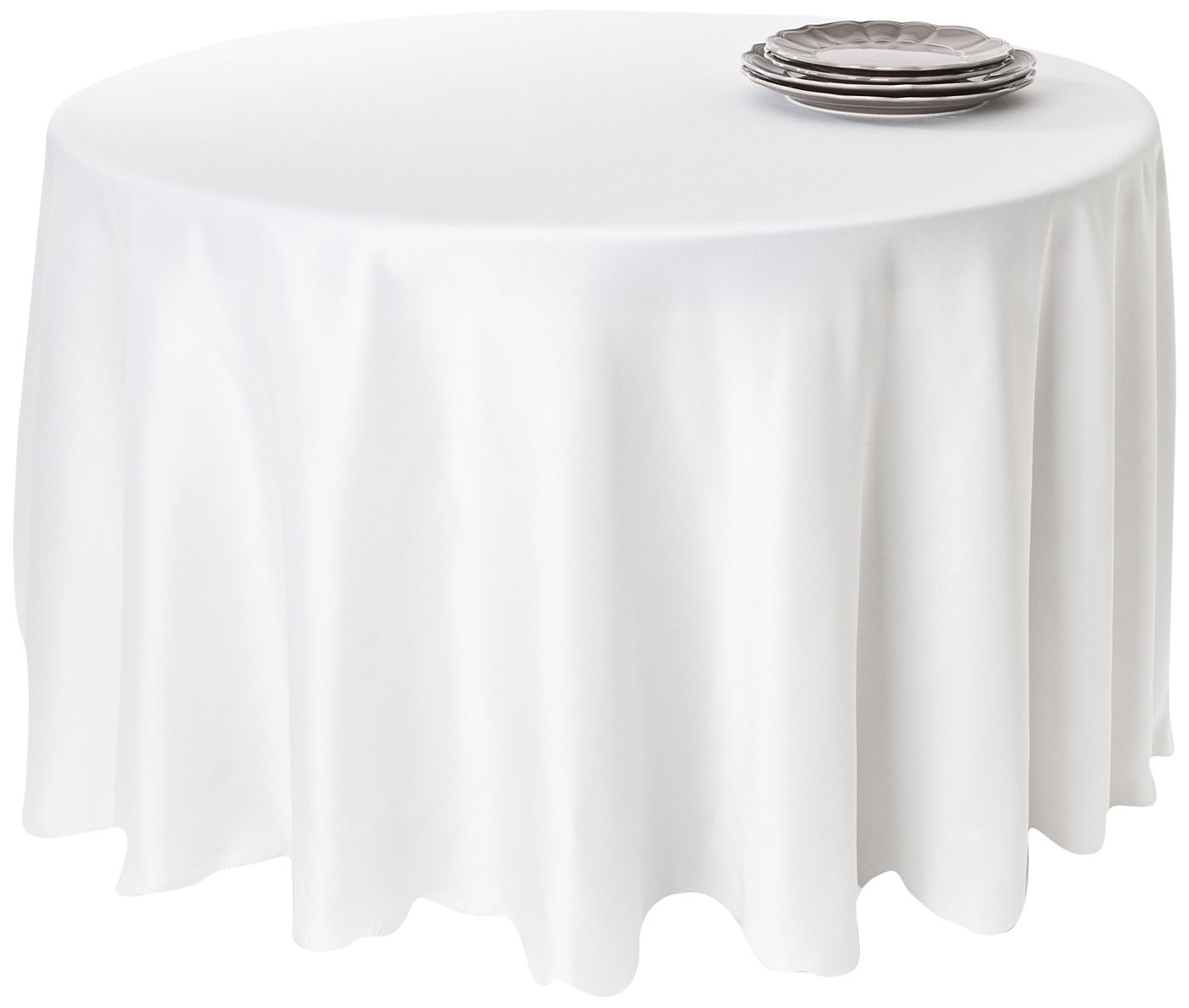 SARO LIFESTYLE LN201 Round Tablecloth Liners, 90Inch