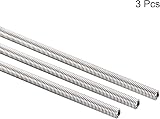 sourcing map 3pcs Furnace Heating Element Coil 7.35x830mm Cr25Ni20 Resistance view 4
