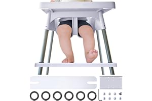 Adjustable Foot Rest for IKEA High Chair, Foot Rest for Baby Feet, High Chair Accessories Footrest Compatible with IKEA Antil