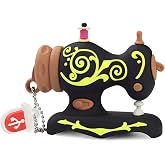 leizhan 32GB Cute USB Flash Drive Embroidery Sewing Machine Design Pen Drive Data Storage Picture Stick Pendrive Memory Stick - Black