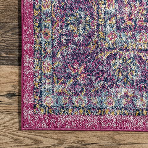nuLOOM Verona Vintage Persian Accent Rug, 2' x 3', Pink, Rectangular, 0