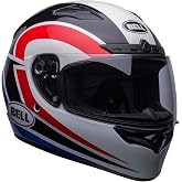 Bell Powersports Qualifier DLX MIPS Blitz Gloss White/Blue Camo Small