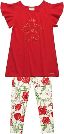 conjunto de legue e blusa infantil