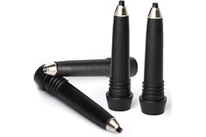 Trekking Pole Tips Hiking Pole Replacement Rubber Caps for Walking Sticks 11mm Hole Diameter Fits Most Standard Hiking Sticks