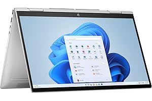 HP Envy x360 2-in-1 Laptop 15.6" FHD IPS Touchscreen Intel 10-Core i5-1335U Intel Iris Xe Graphics 8GB LPDDR5 1TB SSD Thunder
