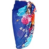 CHIC DIARY Women Swimwear Chiffon Pareo Beach Cover Up Bikini Sarong Swimsuit Wrap Skirts