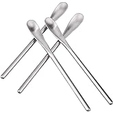 IMEEA Coffee Stirrers Demitasse Espresso Spoons SUS304 Stainless Steel Coffee Stir Sticks 5.9-Inch Tea Spoon, Set of 4