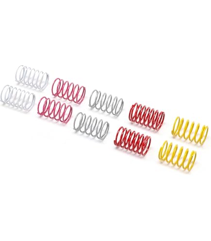 Amazon.com: Tamiya TRF series No. 206 large diameter short spring