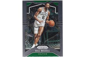 2019-20 Prizm NBA #21 Bill Russell Boston Celtics Official Panini Basketball Trading Card
