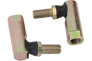 Tractor Ball Joints Tie Rod Ends 1 Pair Replacement for MTD FST16 GT185 GT205 GT225 GT954 with Alloy Steel Construction for M