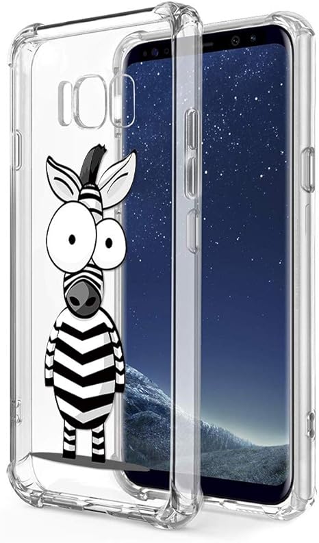 Coque silicone souple Samsung galaxy S8 transparente Housse Antichocs