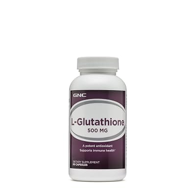 gnc glutathione 500 mg india GNC L-Glutathione 500mg, 60 Capsules, Supports India