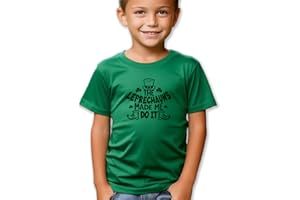 hrcfbk Kids Toddler Baby Girls Boys St Patricks Day T-Shirt Short Sleeve Irish Shamrock Letters Print Cotton Tops