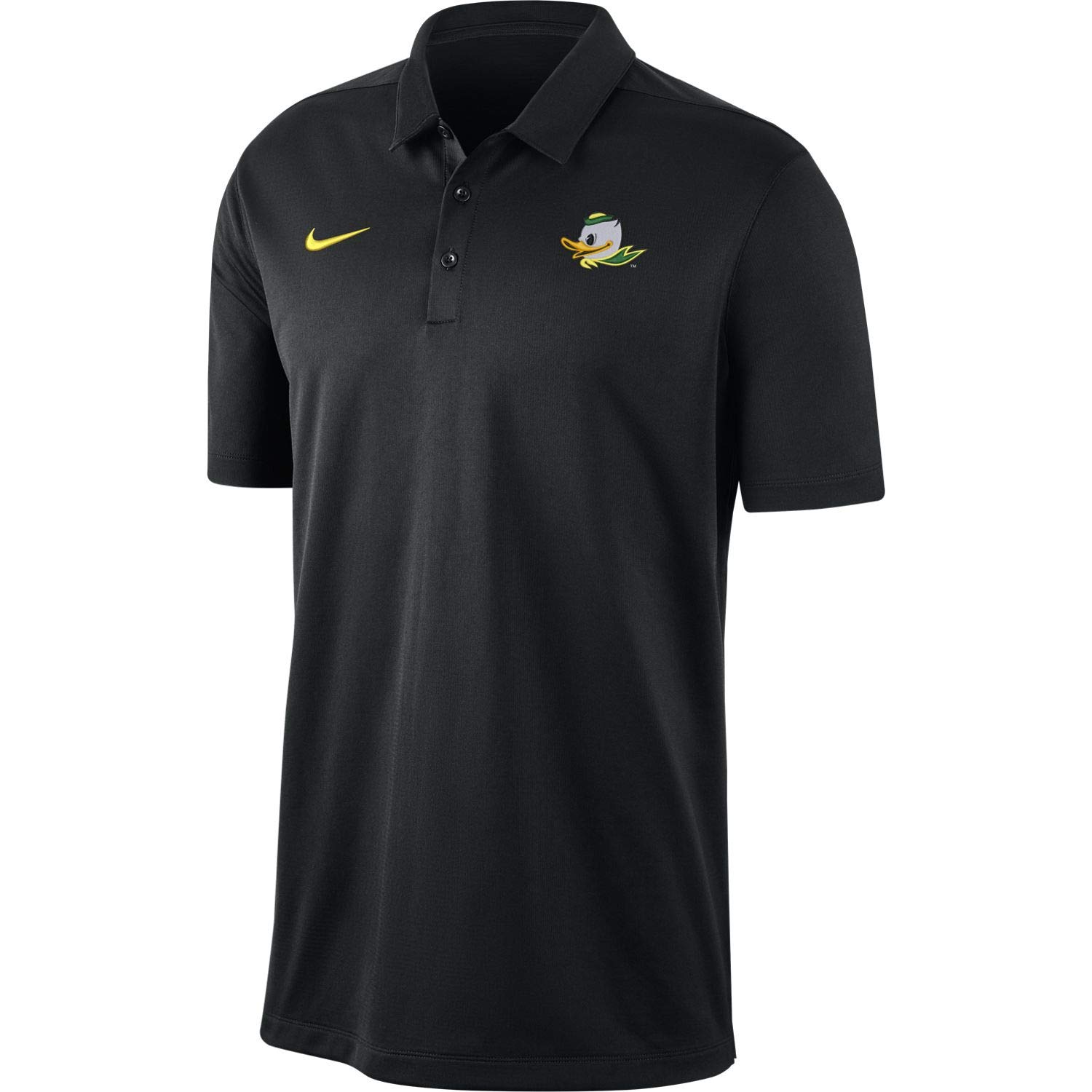 Nike Mens Oregon Ducks Dri-Fit Franchise Polo Black