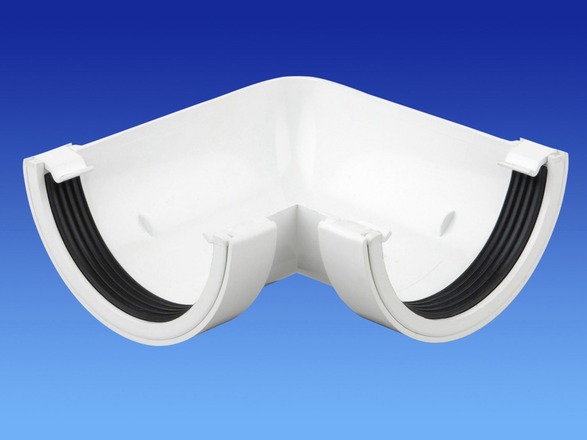 Wavin OSMA Roundline Angle (90 deg) 112mm White 0T003w