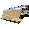 Tentproinc RV Awning Sun Shade Screen 8' X 15' 3'' (Fit for 16' Awning) Mesh Screen Sunshade for RV Awning Sunscreen Motorhome Camping Trailer Awning Screenshade UV Blocker - 3 Year Warranty (Beige)