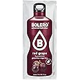 Bolero- Sugar Free Drink Mix Packets Red Grape Fruit Flavors | Powdered Flavored Water Packets | 12 Large Sachet On The Go Packets