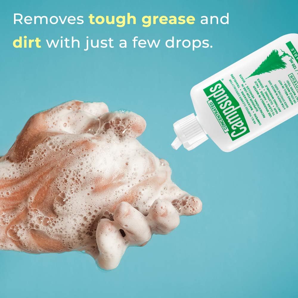 Sierra Dawn Campsuds All Purpose Cleaner, 4-Ounce, Green (2) : Camp Dish Soap : Sports & Outdoors
